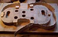 violin ribs and mould