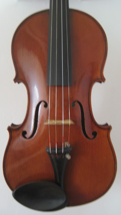 violin front